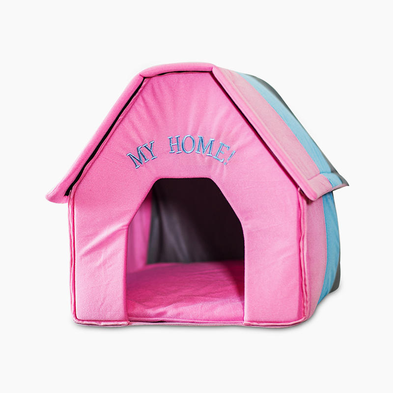 Stretch cotton fabric doghouse