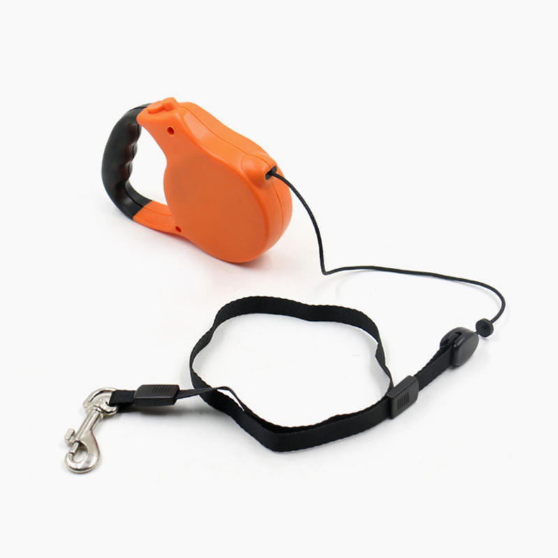 Double button round rope pet retractable leash 1275-A