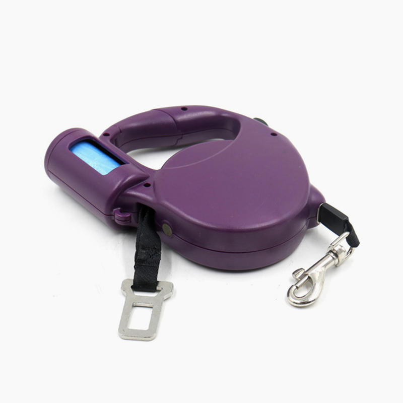 With garbage bags pet retractable leash 1279-B